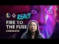 REACT: Fire to the Fuse (Ft. Jackson Wang) | Official Empyrean Cinematic - League of Legends
