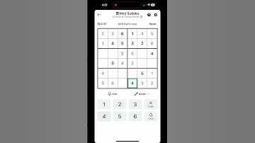 Mini Sudoku by #linkedin #daily #puzzle 29-Sep-2025