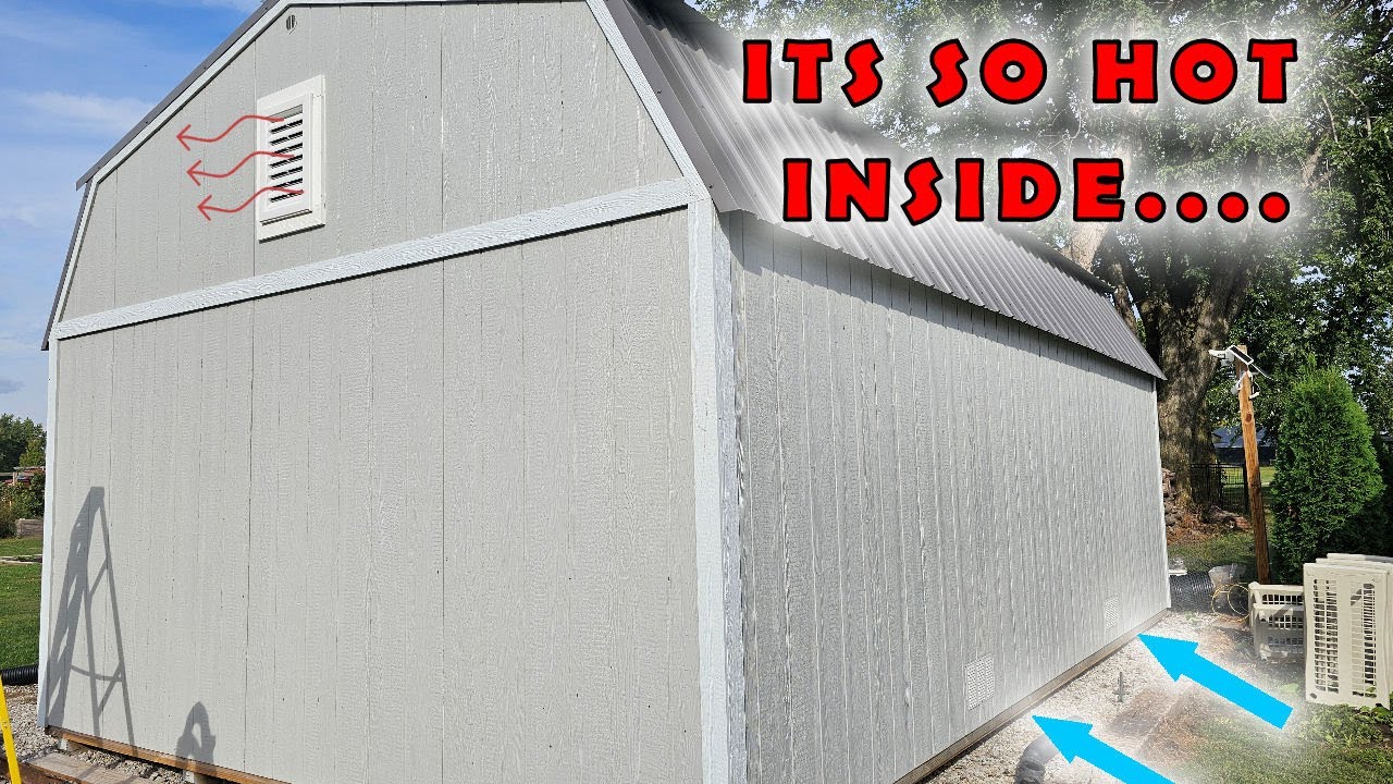 Больше никаких горячих сараев! Простое пассивное охлаждение, которое можно сделать своими руками ...