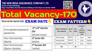 NIAC New Vacancy 2024 आ गया है! Total Vacancy- 170 | Online Form, Exam Date, Exam Pattern &amp; Syllabus
