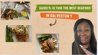 The Best Seafood in Galveston? | Gaido’s Seafood Restaurant#travelvlog