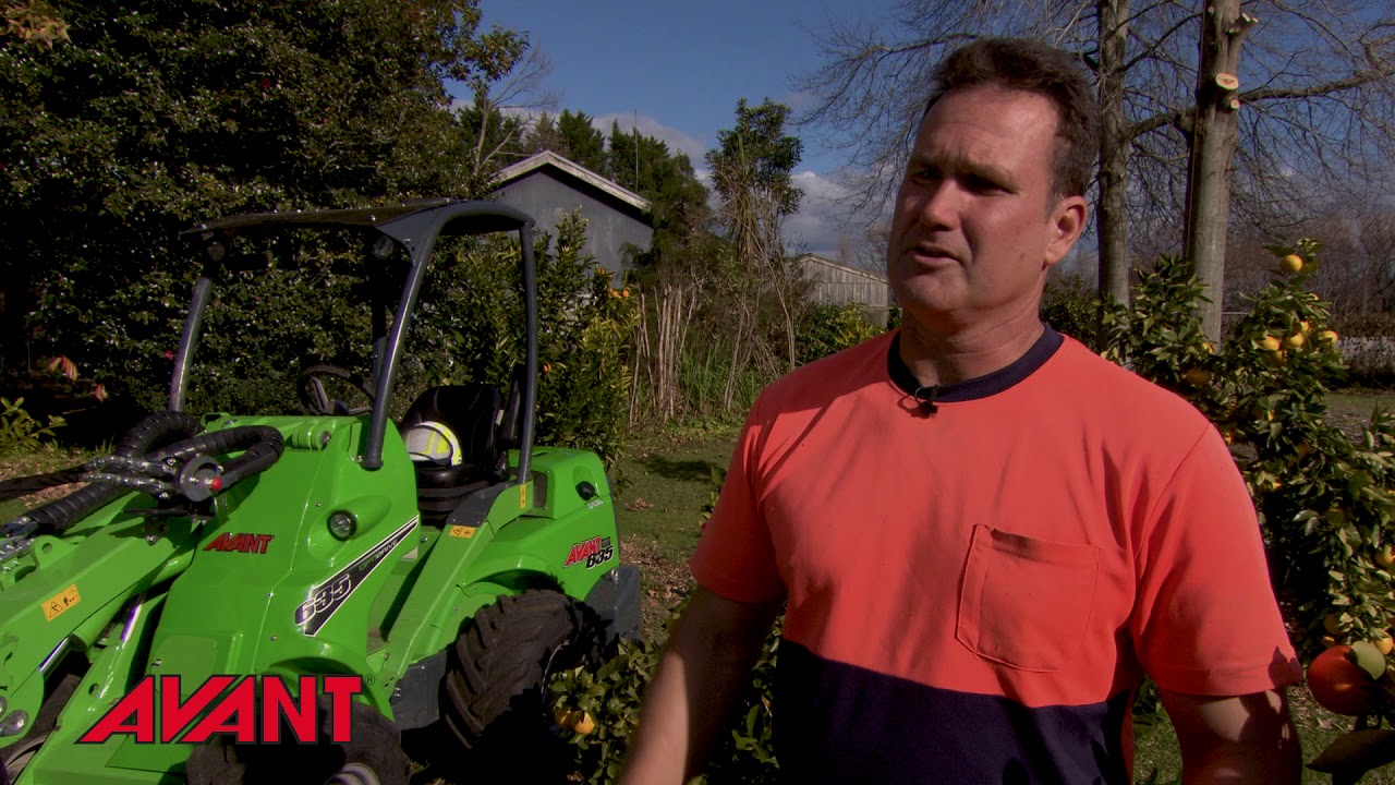 Andersen Tree Services Testimonial on an Avant 635 Mini Loader