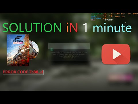 Исправить ошибку Forza Horizon 4 с кодом E:88-d. Неверный профиль. Исправление ошибки SofT с HaAn.