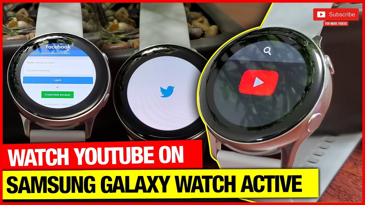 ON SAMSUNG GALAXY WATCH 3 \u0026 ACTIVE 2 