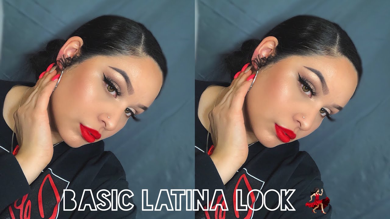 Basic Latina Makeup 💃🏻 Youtube