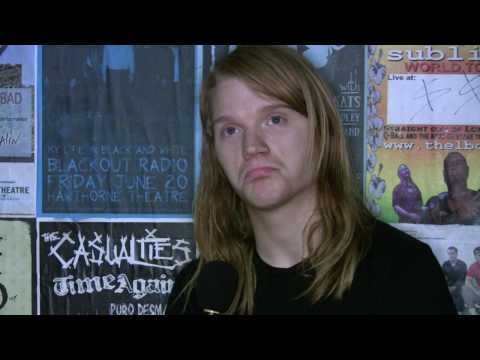 Aaron Gillespie from The Almost