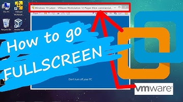 How To Always Go FULL SCREEN on Virtual MACHINE in VMWARE
