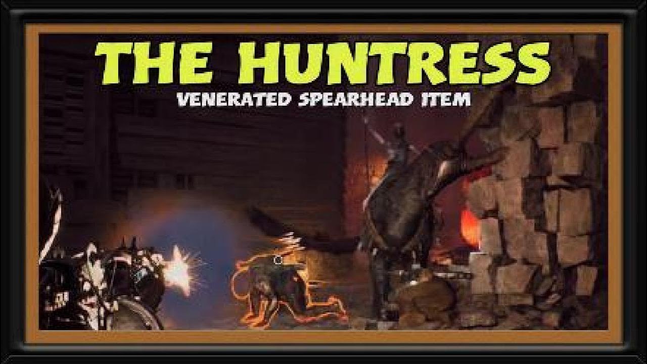 Remnant 2 - Venerated Spearhead Item & The Huntress Boss