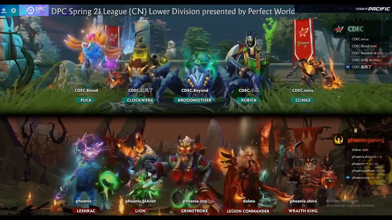 CDEC vs Phoenix Gaming - Game 2