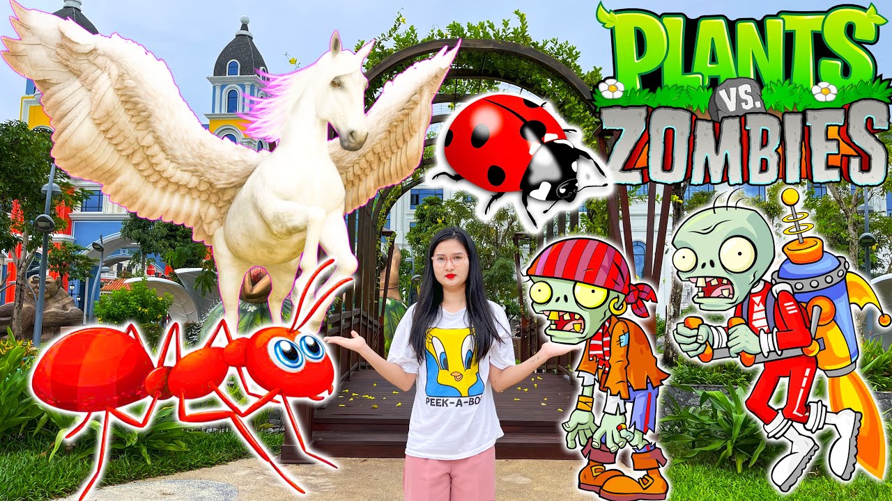 Changcady và các con vật khổng lồ chiến đấu với zombie: con kiến, bọ cánh cam, con voi, ngựa - P354