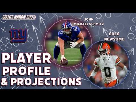 John Michael Schmitz & Greg Newsome | Giants Player Profile & Projections | 193
