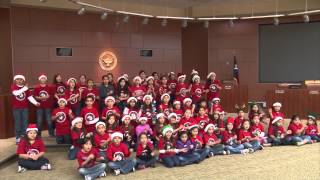 Sam Houston 2nd and 4th Grade Choir Christmas Carols