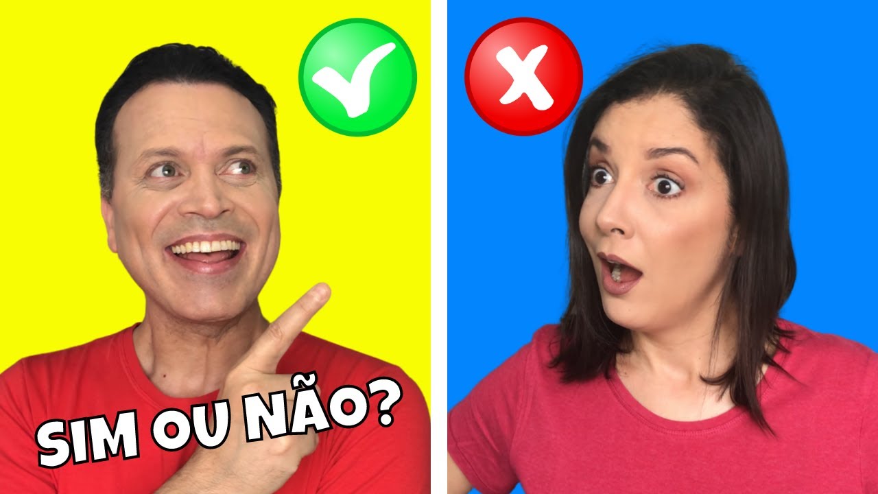 Brincadeira do SIM ou NÃO com Gil e Cris