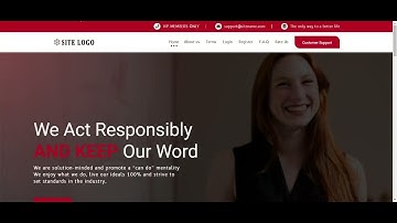 GC HYIP Template 804 Desktop View