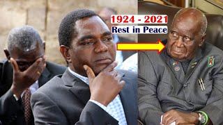 Hakainde Hichilema Mourns Dr Kenneth David Kaunda “First Republican President of Zambia” 1924 – 2021