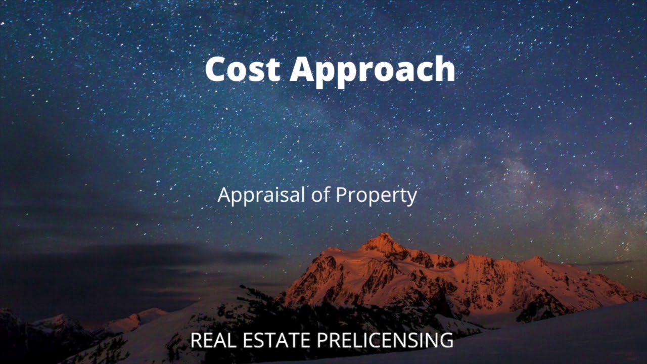 19.6 Cost Approach Real Estate Licensing Course YouTube
