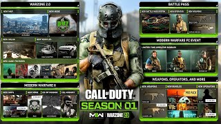 Modern Warfare 2: Everything Coming In Season 1! (Warzone 2 and DMZ)