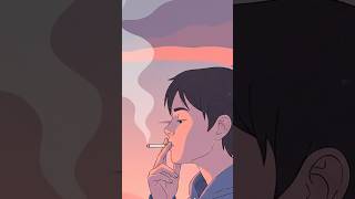 Watching the thoughts drift like smoke in the air... 💨✨ #lofi #chill #aesthetic