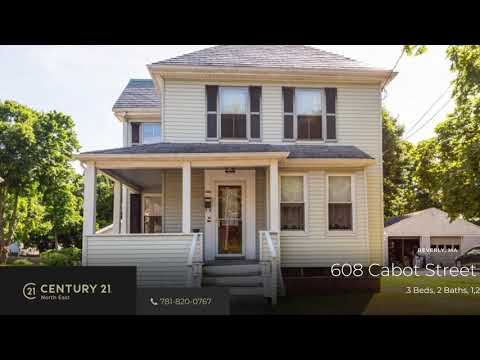 608 Cabot Street, Beverly, MA home video tour