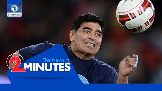 Recap: Football Legend Diego Maradona Is Dead