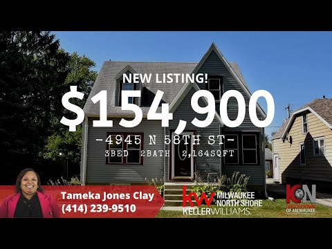 4945 N 58th St, Milwaukee, WI home video tour