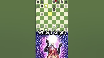 Whites knight #chess #knight #smart  #fyp #funny #memes #meme #foryoupage #shorts #viral #short