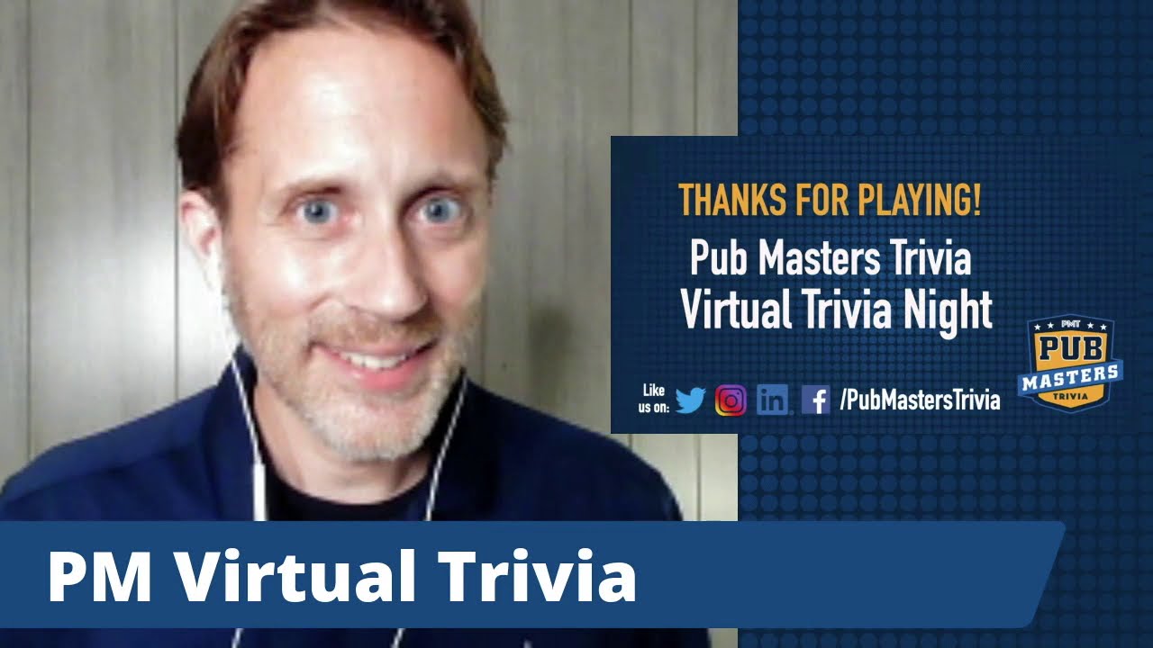 Virtual Trivia Game Demo w/ Pub Masters Trivia - RezEvents 