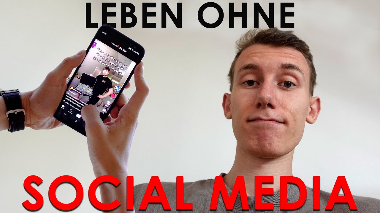 30 Tage ohne Social Media So hat sich mein Leben verändert YouTube