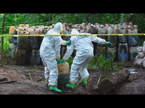 В Мексике у границы с США нашли нарколабораторию