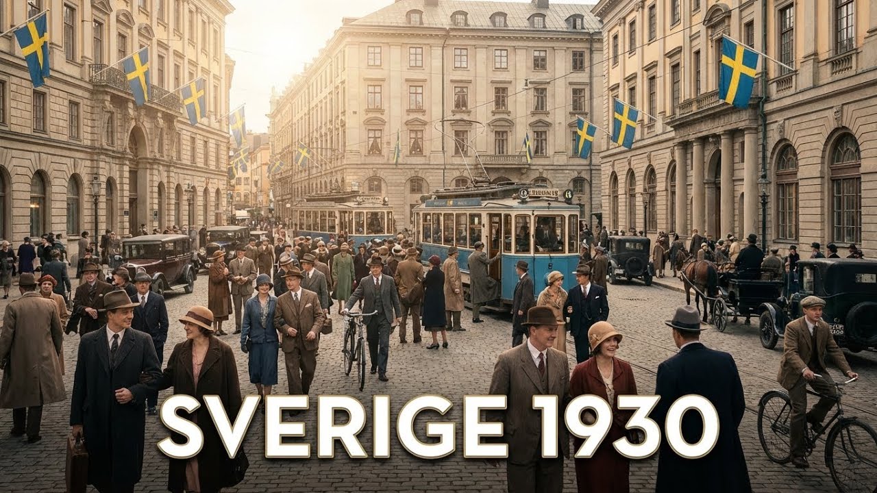 Sverige 1930: Livet innan folkhemmet byggdes upp