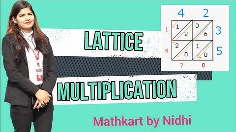 Lattice Multiplication | Lattice Multiplication 2 by 2 | Mathematics for Grade-4th, 5th
