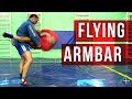 Jumping armbar in sambo (visyachka) . 2 options with different grips \ Sambo academy