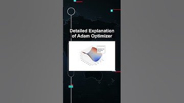 Detailed Explanation of Adam Optimizer #ai #artificialintelligence #machinelearning #aiagent
