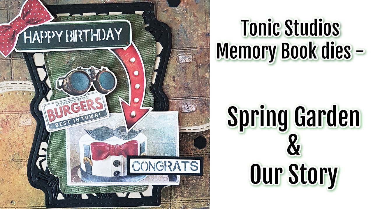 Tonic Studios My Memory Book - Spring Garden & Our Story
