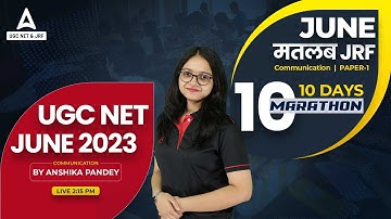 UGC NET June 2023 | UGC NET Communication Paper 1 Marathon | UGC NET Exam 2023