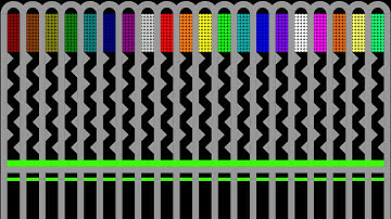 Mix & Seperate - The Team Marble Race ASRM 21 in Algodoo