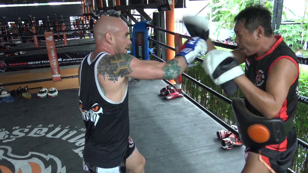 Victor Hugo Nunes Punching Mitts fighting