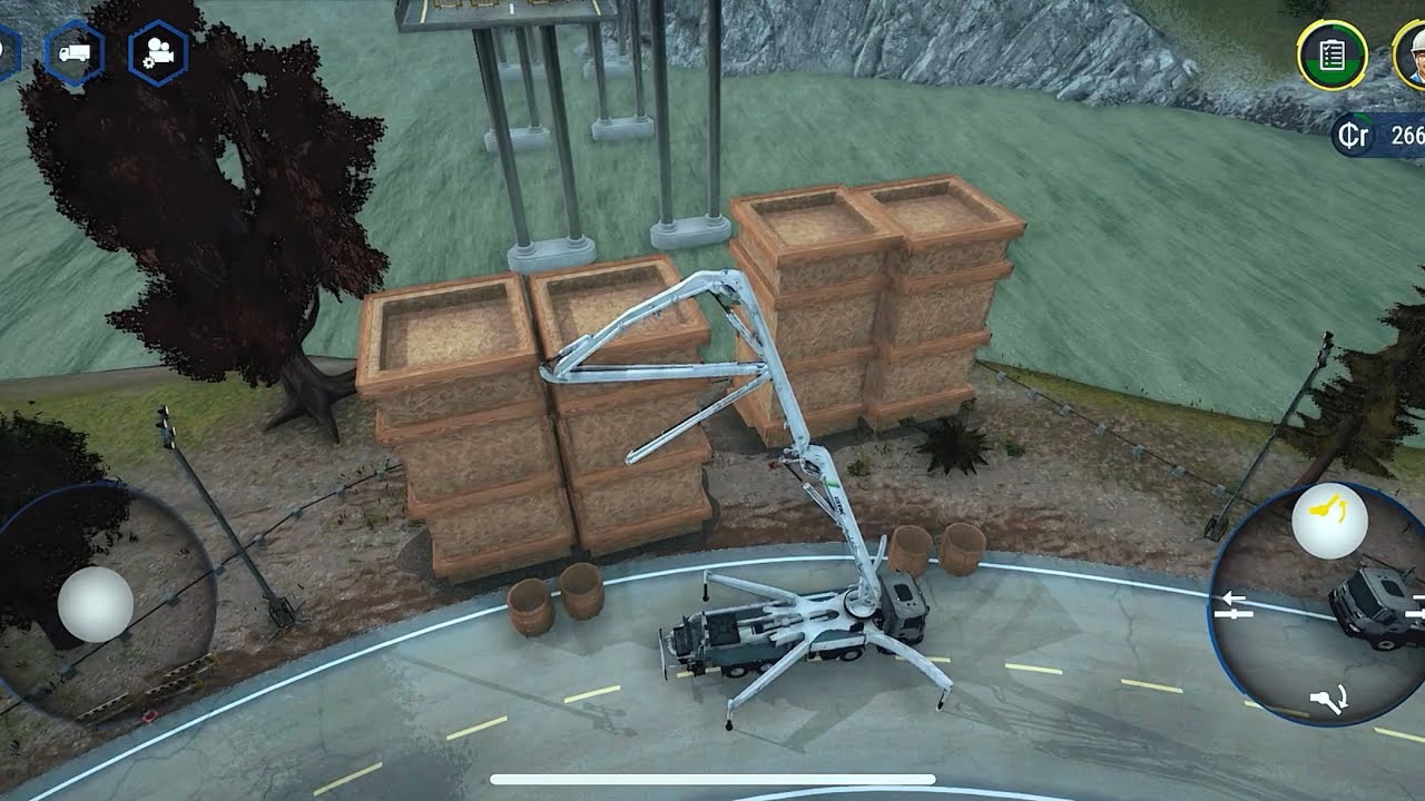 Construction simulator 4 - #23 - Build a bridge (Open map)