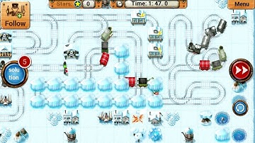 Rail Maze 2 Nice Gameplay - Train Puzzle Game - Android Gameplay #2196