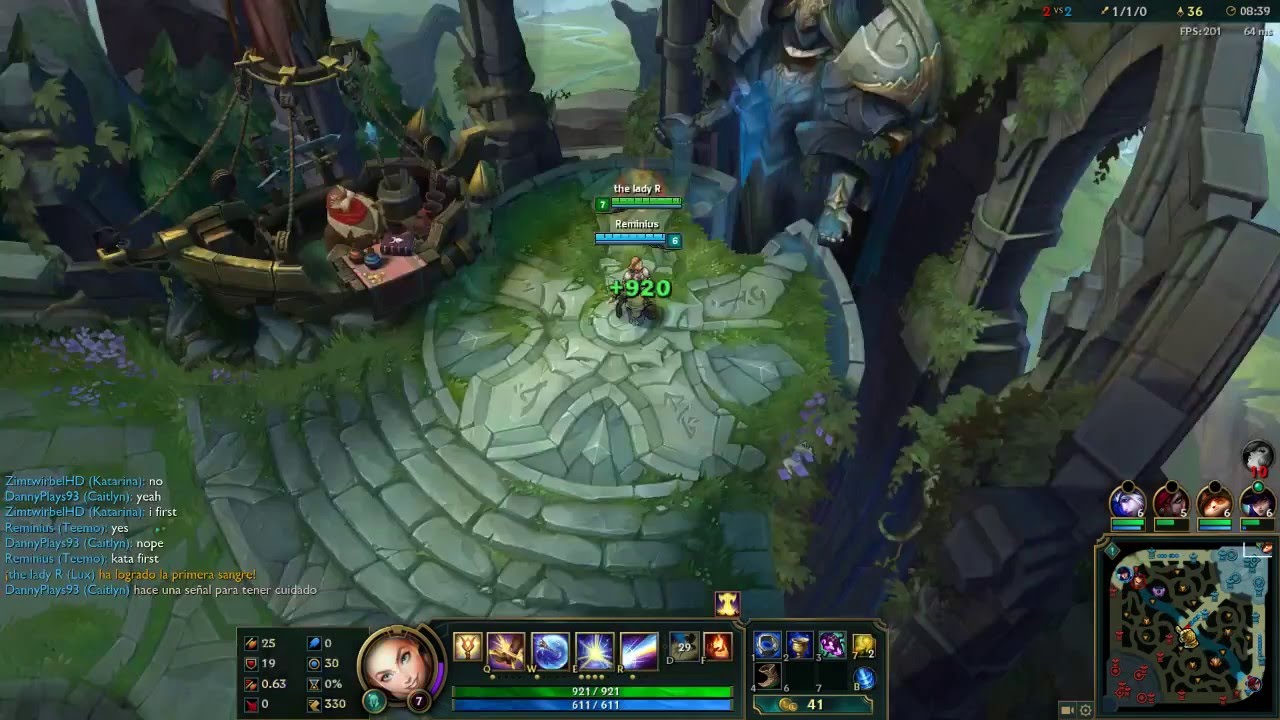 Lux Smurf vs Kata Smurf - League of legends lvl 16