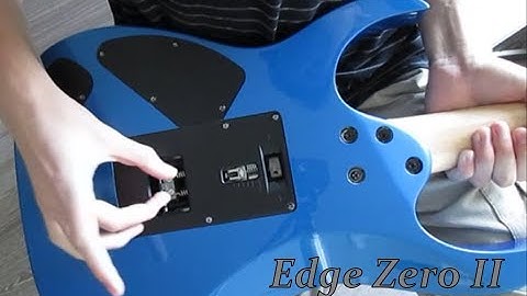 Ibanez Edge Zero Tremolos Demystified