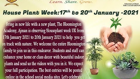 Learn, Share and Grow with The Bloomington Academy, Ajman
