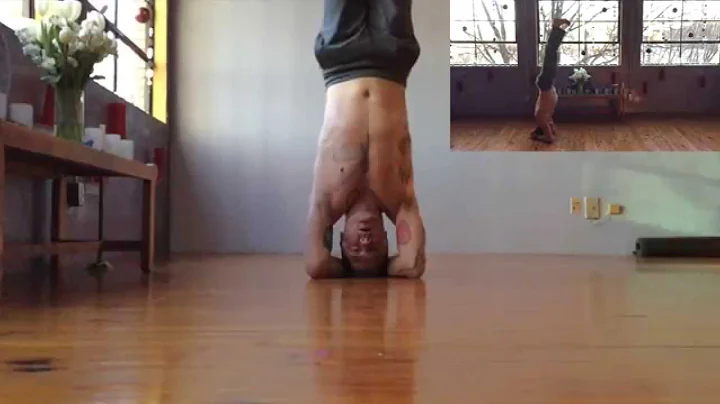 Flying Principles - Headstand Pike Up with John Me...