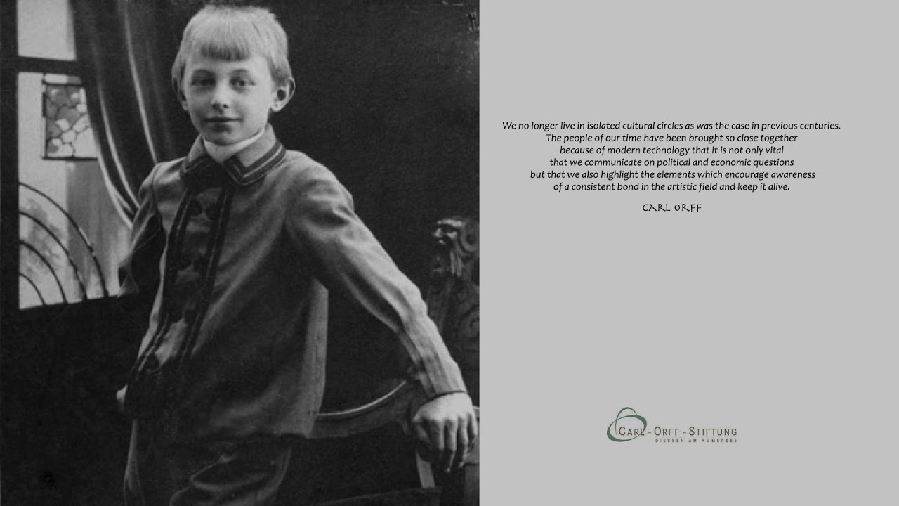 The Carl Orff and Gunild Keetman Musical Universe