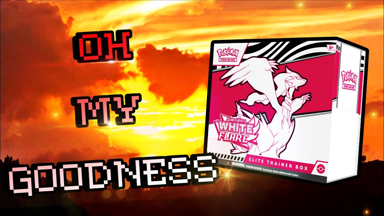 This Box Was Insane!!! White Flare Elite Trainer Box Opening