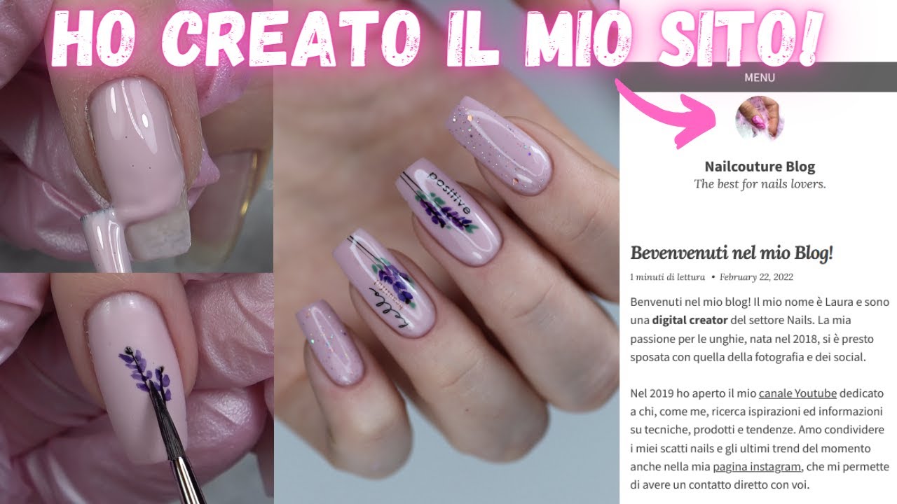 TUTORIAL REFILL in gel + NAILART LAVANDA in meno di 1 ora!! e vi do una notizia BOMBA!!