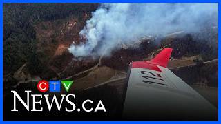 Wildfire near Boston Bar explodes in size