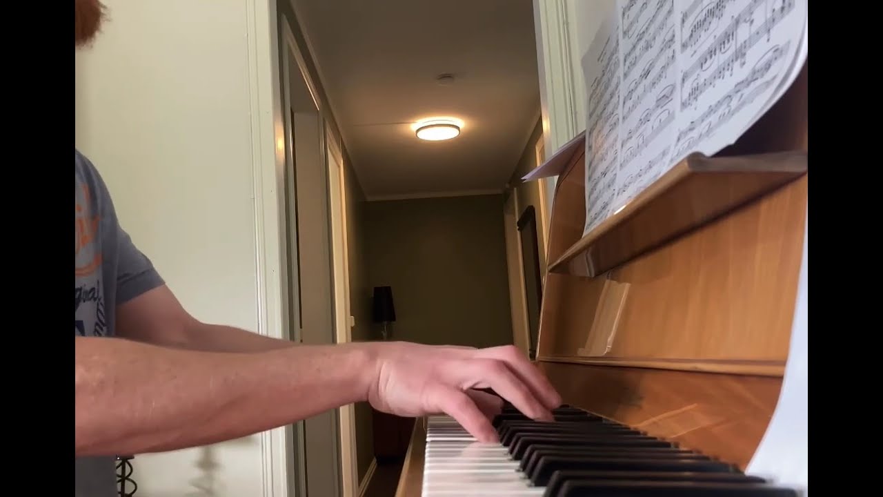 Nocturne no 11 on a near 80 year old piano. 