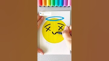 COMMENT YOUR FAVORITE EMOJIS!✨ #shorts #art #trending #viral #drawing #emoji #cute #satisfying #fyp