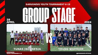GROUP STAGE | TUNAS INDONESIA VS YOUNG WARRIOR | GARUDAEVO YOUTH TOURNAMENT U-13
